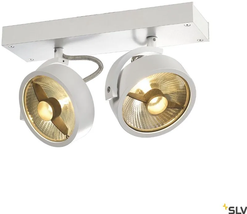 KALU 2 QPAR plafondlamp Spotlamp 1x150W 147311 by SLV in White – product photo