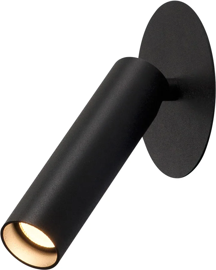 KARPO Einbauleuchte, LED, 3000K, schwarz, Rosette flach, 7,5W - Einbauleuchten fra SLV – produktbillede
