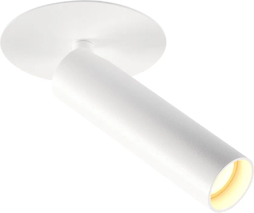 KARPO Einbauleuchte, LED, 3000K, weiß, Rosette flach, 7,5W - Einbauleuchten fra SLV – produktbillede