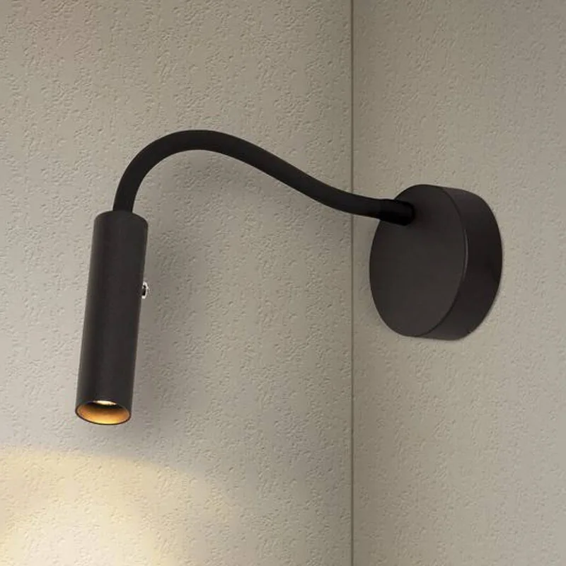 Karpo Goose LED wandlamp, dimbaar från SLV i Svart – produktbild
