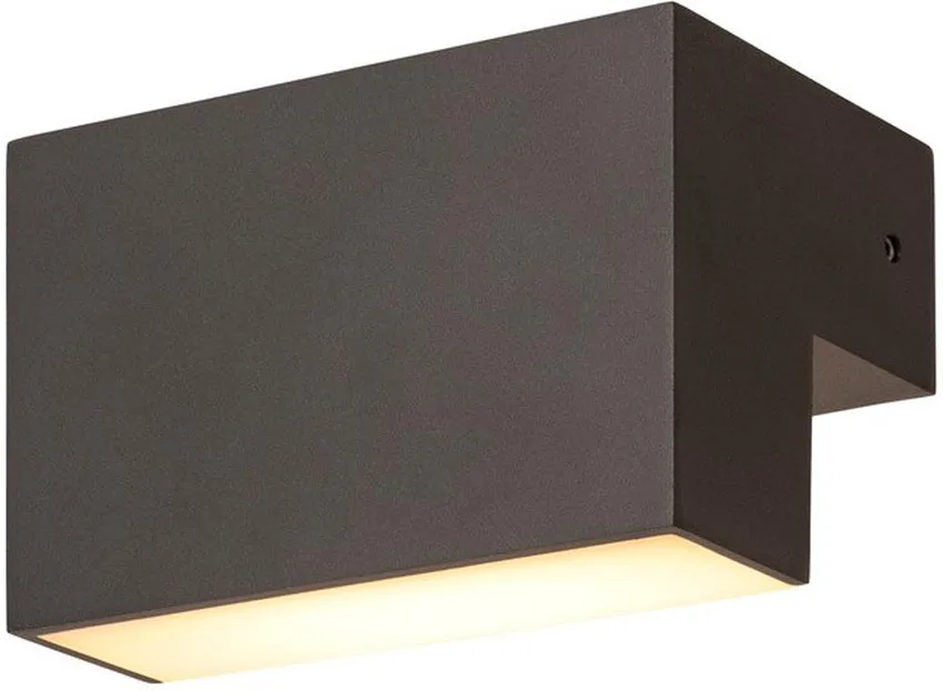 L-LINE OUT WL, Outdoor LED Wandaufbauleuchte anthrazit CCT switch 3000K - Stand-, Wand- und Deckenleuchten (Outdoor) von SLV – Produktfoto
