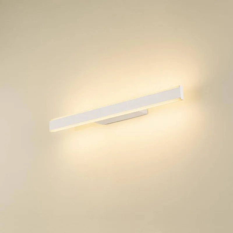 LED badkamer wandlamp One Linear, 52 cm, metaal, CCT fra SLV i Hvid – produktbillede