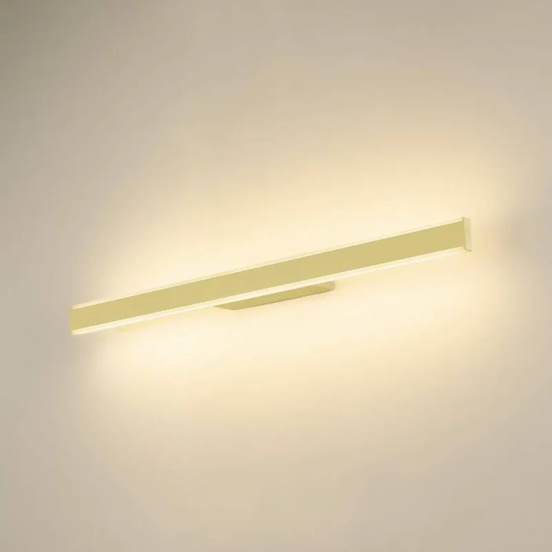 LED badkamer wandlamp One Linear, 70 cm fra SLV i Messingkleurig – produktbillede