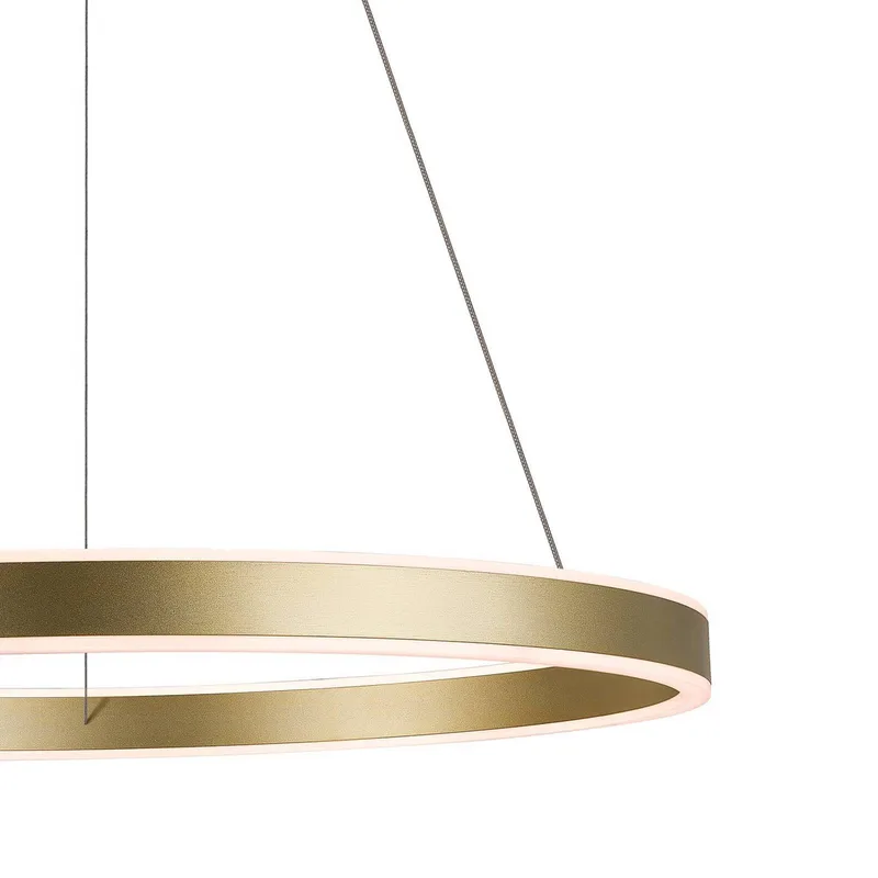 LED hanglamp One 60, Ø 60 cm, up/down, CCT van SLV in Messing – productfoto
