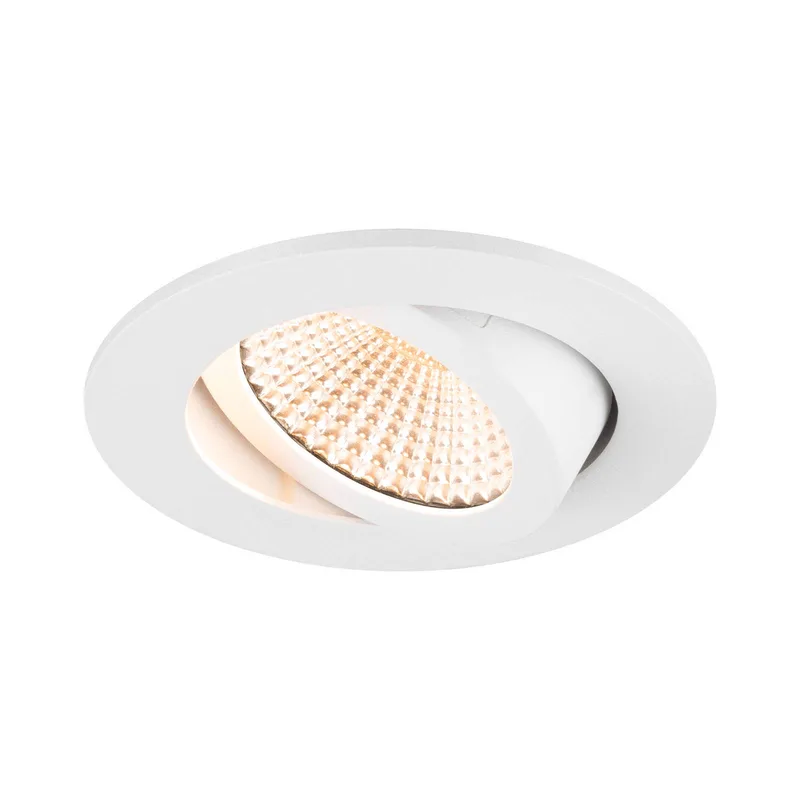 LED plafond inbouwspot New Tria rond 2.700 K 60° de SLV en Blanc – photo produit