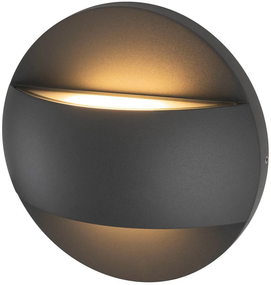 LID II UP/DOWN, Wandaufbauleuchte, 2700/3000K, 28W, PHASE, 100°, anthrazit - Aufbaustrahler de SLV – photo produit
