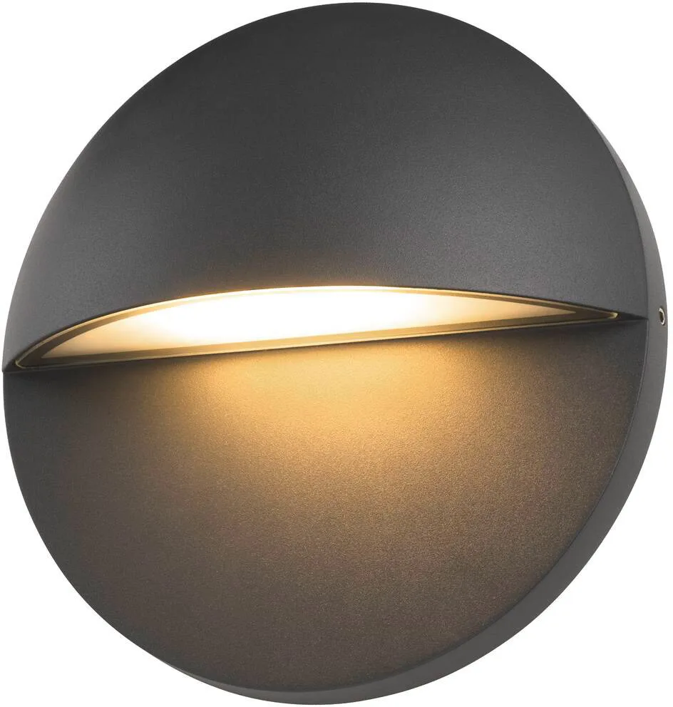 LID II, Wandaufbauleuchte, 2700/3000K, 15W, PHASE, 100°, anthrazit - Aufbaustrahler von SLV – Produktfoto
