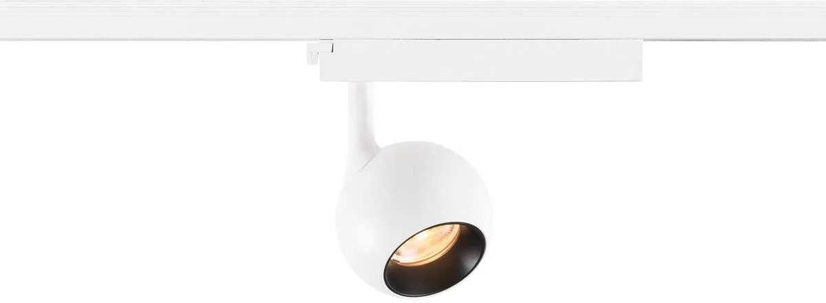 LIGHT EYE® 2.0, 1~ Spot, PHASE, rund, 2700K, 11 W, 30°, weiß / schwarz - Leuchten mit 1 Phasen Adapter de SLV – photo produit