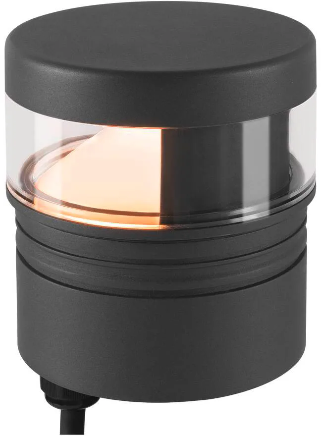 M-POL S Polehead 180°, entblendet, Leuchtenkopf, anthrazit, 10W, 700lm, 2700K, CRI80 - Stand-, Wand- und Deckenleuchten (Outdoor) de SLV – photo produit