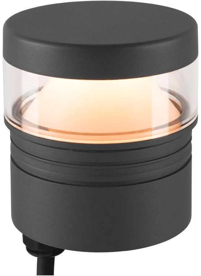 M-POL S Polehead 360°, entblendet, Leuchtenkopf, anthrazit, 10W, 750lm, 2700K, CRI80, DALI - Stand-, Wand- und Deckenleuchten (Outdoor) de SLV – photo produit