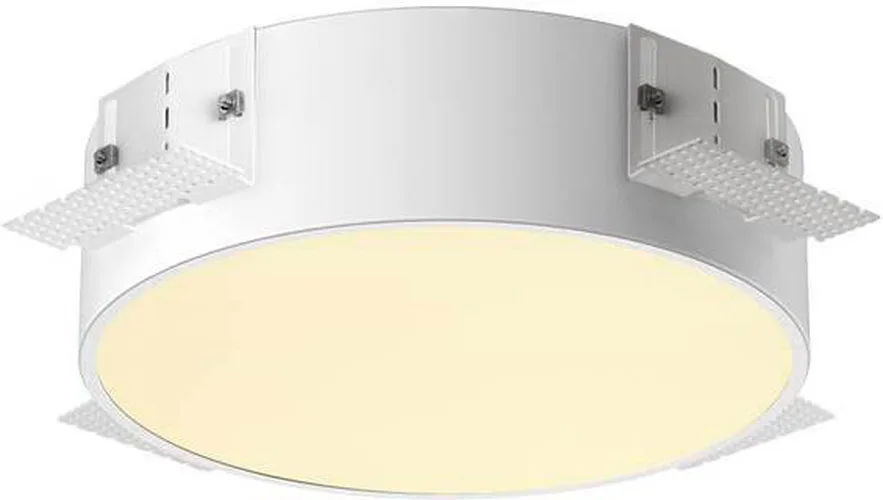 MEDO® 30, Deckeneinbauleuchte, frameless, 3000/4000K, 70°, IP20, rund, weiß - Wand- und Deckenleuchten de SLV – photo produit