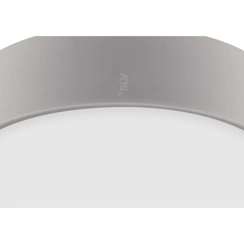 Medo 30 wand-/plafondlamp 2700/3000/4000 K grijs fra SLV – produktbillede