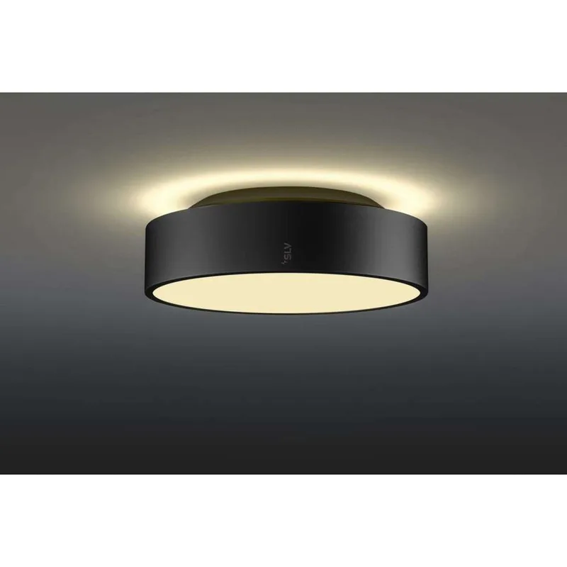 Applique/plafonnier Medo 30 2700/3000/4000 K Noir de SLV – photo produit
