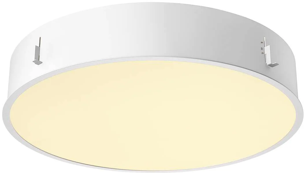 MEDO® 60, Deckeneinbauleuchte, frame, 3000/4000K, 80°, IP20, rund, weiß - Wand- und Deckenleuchten de SLV – photo produit