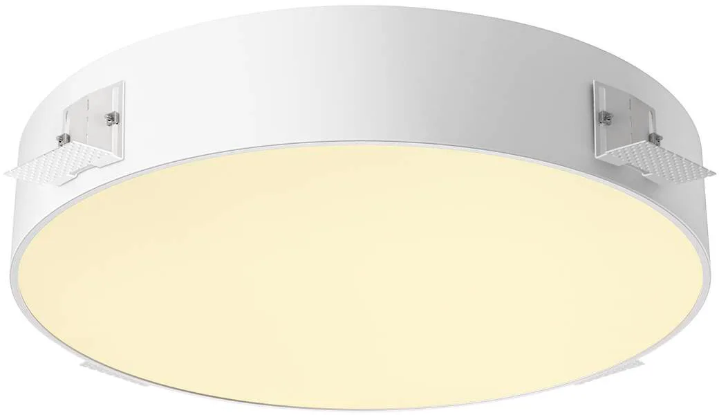 MEDO® 60, Deckeneinbauleuchte, frameless, 3000/4000K, 80°, IP20, rund, weiß - Wand- und Deckenleuchten de SLV – photo produit