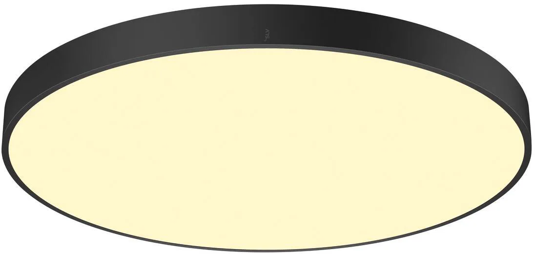 MEDO® 90, Deckenaufbauleuchte, rund, 2700/3000/4000K, 79W, Phasenabschnitt, 110°, schwarz - Wand- und Deckenleuchten de SLV – photo produit
