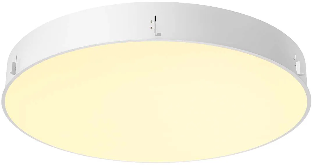 MEDO® 90, Deckeneinbauleuchte, frame, 3000/4000K, 80°, IP20, rund, weiß - Wand- und Deckenleuchten von SLV – Produktfoto