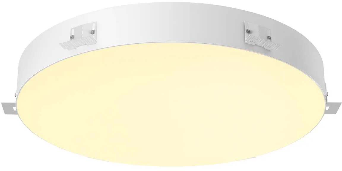 MEDO® 90, Deckeneinbauleuchte, frameless, 3000/4000K, 80°, IP20, rund, weiß - Wand- und Deckenleuchten fra SLV – produktbillede