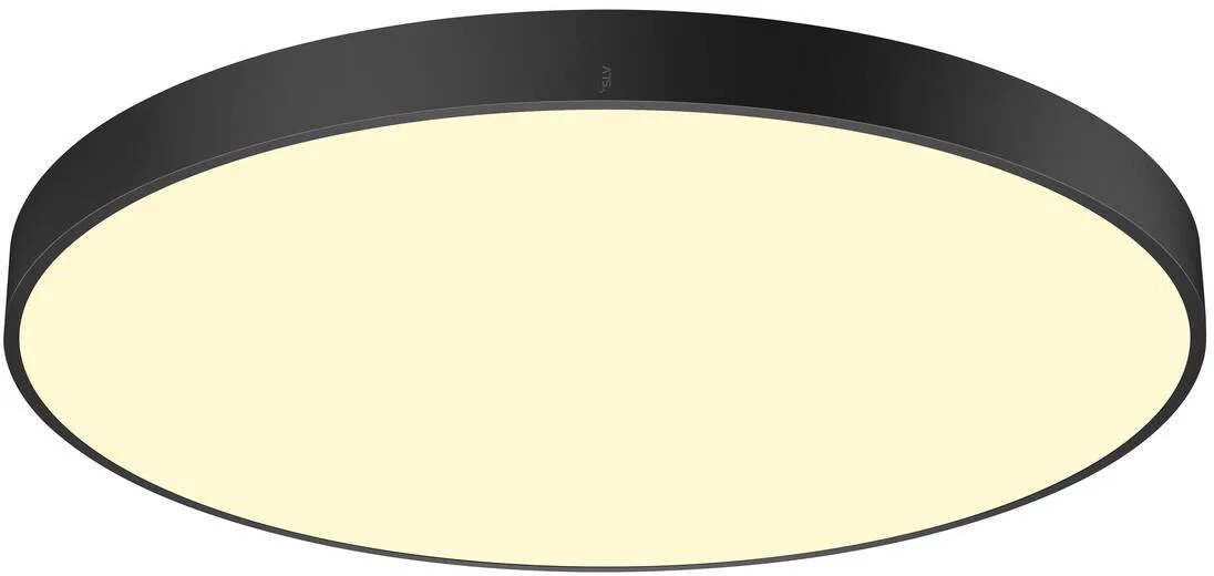 MEDO® PRO 90, Deckenaufbauleuchte, rund, 3000/4000K, 74W, Phasenabschnitt, 110°, schwarz - Wand- und Deckenleuchten von SLV – Produktfoto