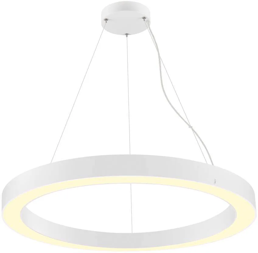 MEDO® RING 90, Pendelleuchte, Pendellänge 300cm, 3000/4000K, 110°, PHASE, weiß - Pendelleuchten fra SLV – produktbillede