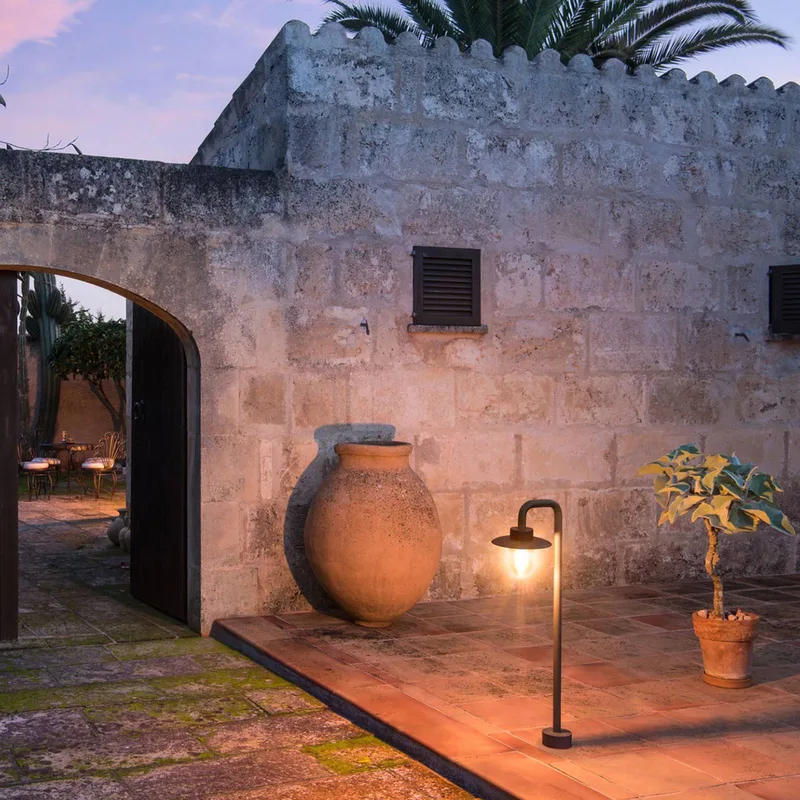 Molat tuinpadverlichting, hoogte 100 cm de SLV en Anthracite, Helder – photo produit