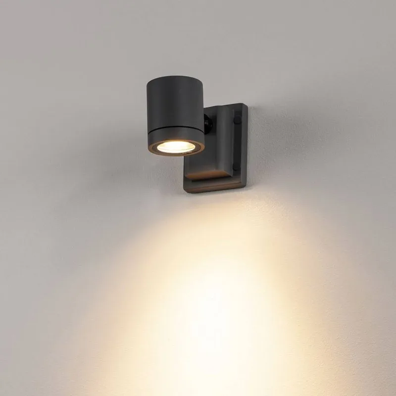 Myra buitenwandlamp 1-lamp von SLV in Anthrazit – Produktfoto