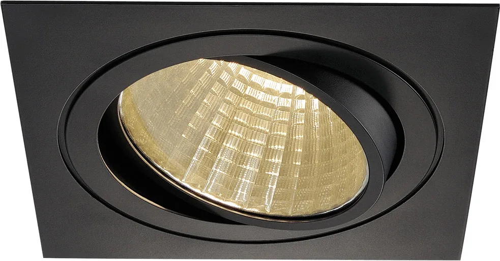 NEW TRIA 1 SET Einbauleuchte, LED, 3000K, schwarz, 29W - Downlights von SLV – Produktfoto