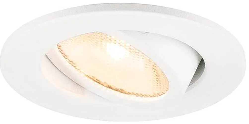 NEW TRIA® 45, DL, rund, Deckeneinbauleuchte, 3000 K, 24°, weiß - Einbauleuchten från SLV – produktbild