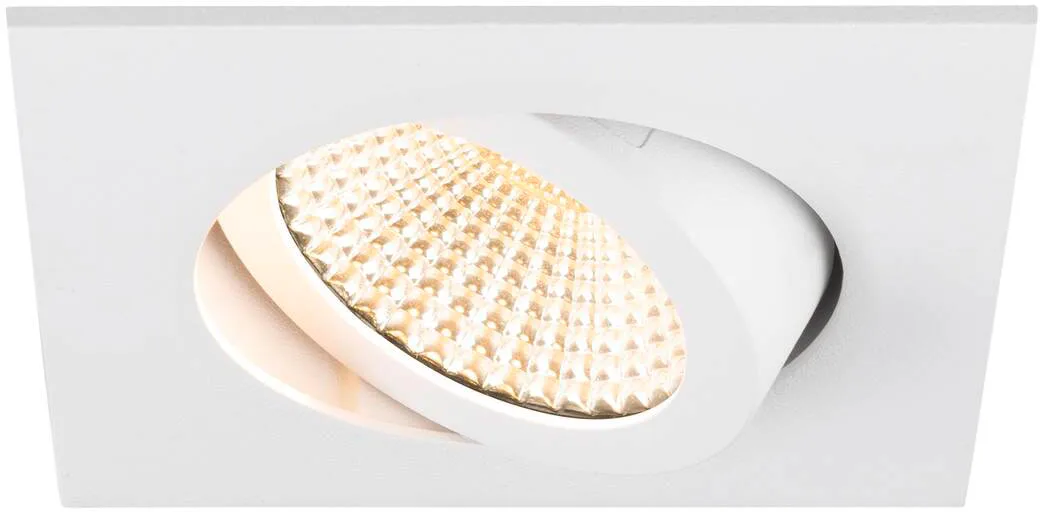 NEW TRIA® 68, Deckeneinbauleuchte, 1800-3000K, 60°, IP 20, quadratisch, weiß - Einbauleuchten från SLV – produktbild