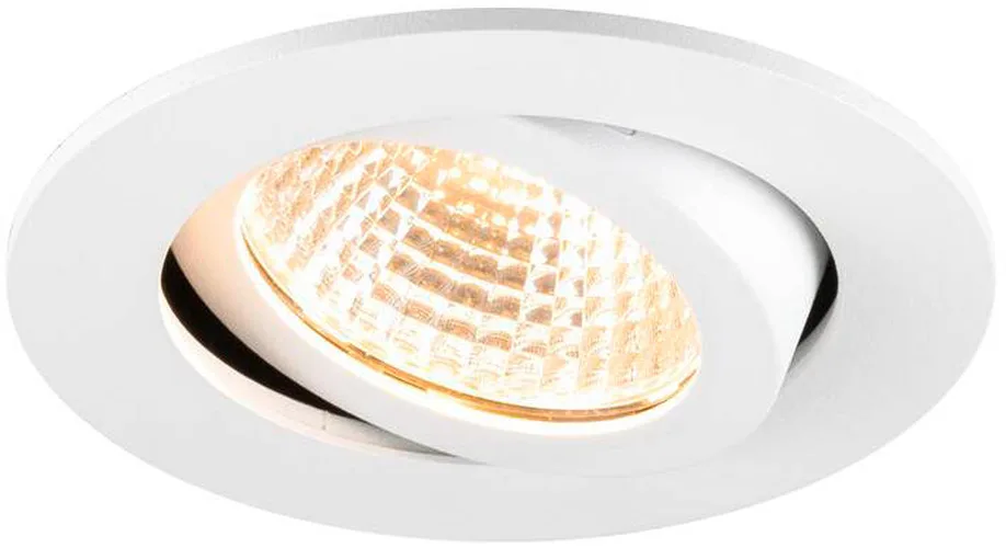 NEW TRIA® 68, Deckeneinbauleuchte, PHASE, AIRTIGHT, rund, 2700 K, 7.5 W, weiß - Downlights från SLV – produktbild