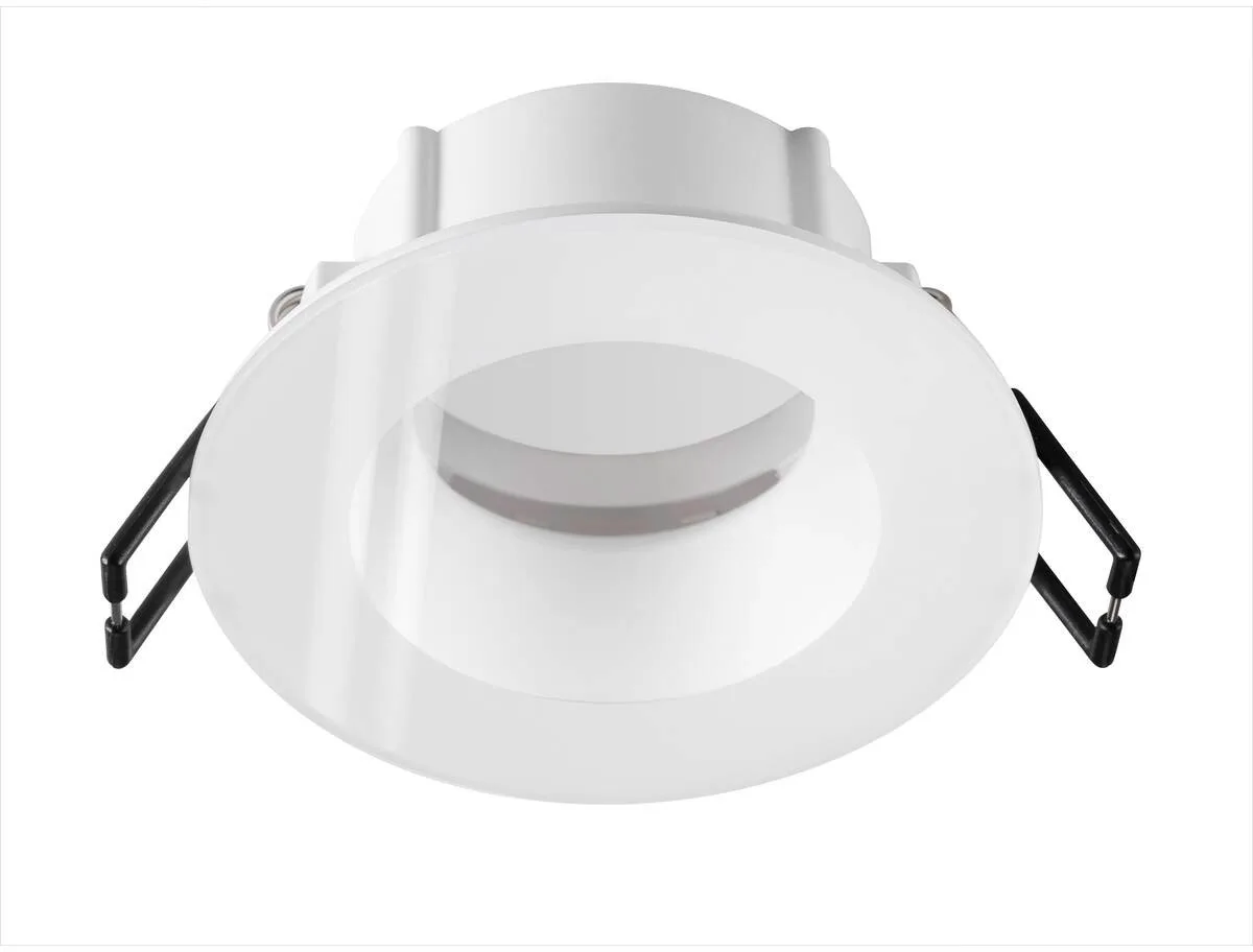 NEW TRIA® 68, Deckeneinbauring, D: 8.3 H: 3.55 cm, IP 65, inkl. Glas, weiß - Einbauringe de SLV – photo produit