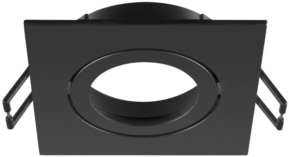 NEW TRIA® 68, Deckeneinbauring, L: 8.2 B: 8.2 H: 2.6 cm, IP 20, schwarz - Einbauringe fra SLV – produktbillede