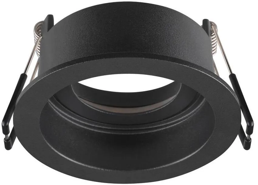NEW TRIA® 68, Deckeneinbauring, vertieft, D: 8.2 H: 4.4 cm, IP 20, schwarz - Einbauringe von SLV – Produktfoto