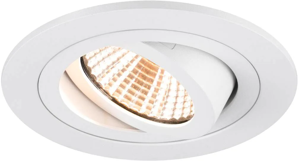 NEW TRIA® 75, Deckeneinbauleuchte, 2700K, 38°, IP 20, rund, weiß - Einbauleuchten från SLV – produktbild