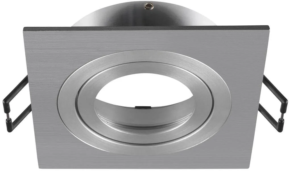 NEW TRIA® 75, Deckeneinbauring, L: 9 B: 9 H: 2.6 cm, IP 20, aluminium - Einbauringe de SLV – photo produit