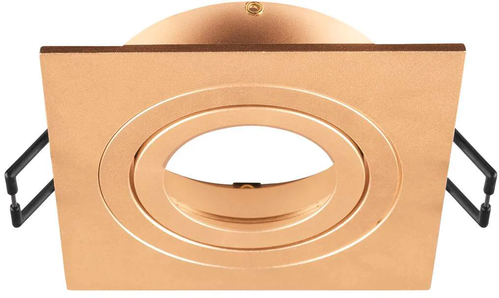 NEW TRIA® 75, Deckeneinbauring, L: 9 B: 9 H: 2.6 cm, IP 20, roségold - Einbauringe by SLV – product photo