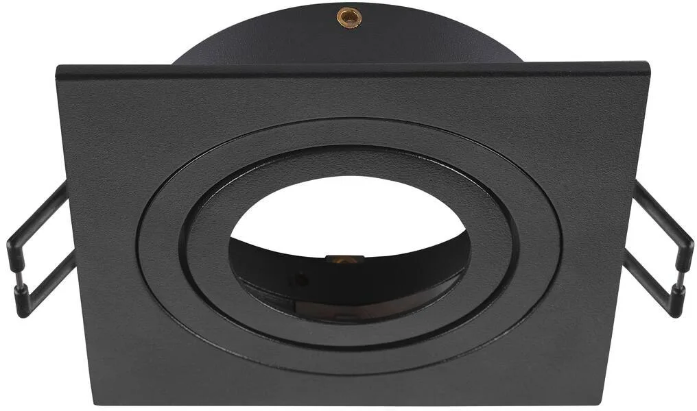 NEW TRIA® 75, Deckeneinbauring, L: 9 B: 9 H: 2.6 cm, IP 20, schwarz - Einbauringe fra SLV – produktbillede