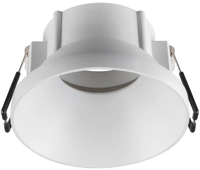 NEW TRIA® 75, Deckeneinbauring, vertieft, Aufsatz, D: 8.2 H: 4.9 cm, IP 20, weiß - Einbauringe de SLV – photo produit