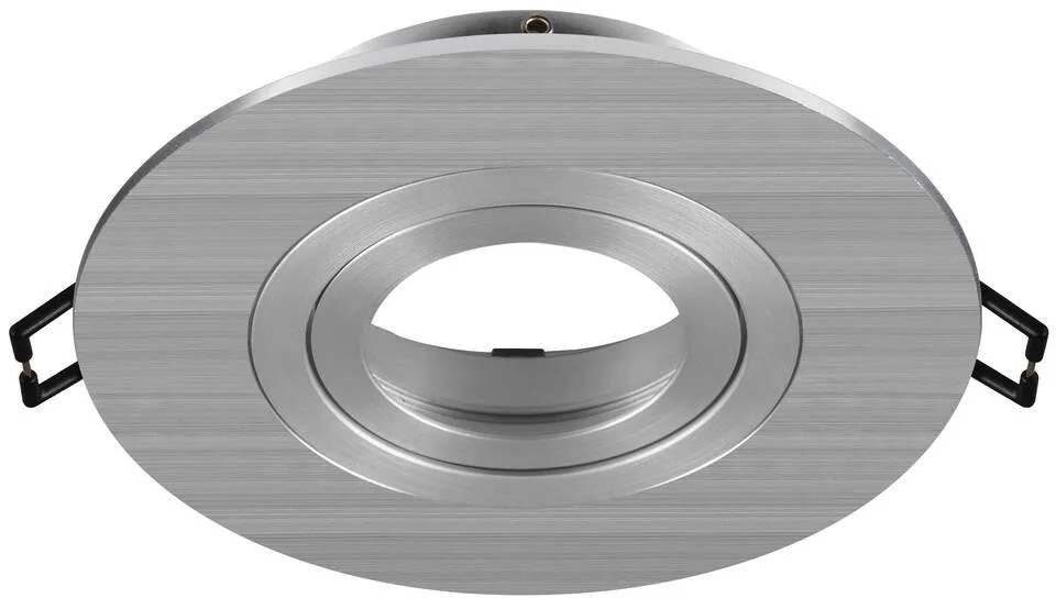 NEW TRIA® 75 XL, Deckeneinbauring, D: 11 H: 2.6 cm, IP20, aluminium - Einbauringe by SLV – product photo