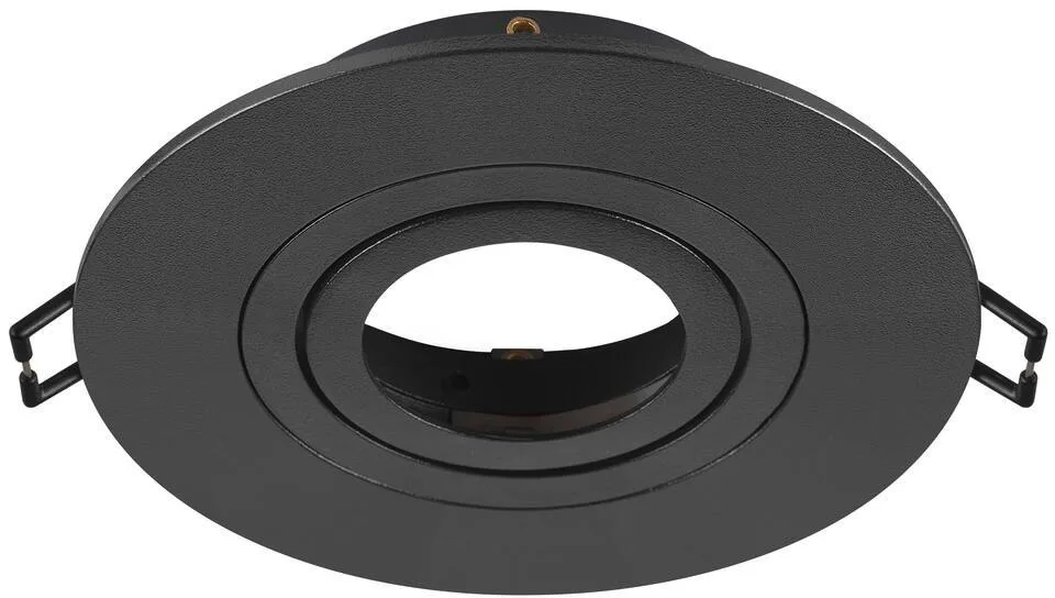 NEW TRIA® 75 XL, Deckeneinbauring, D: 11 H: 2.6 cm, IP20, schwarz - Einbauringe de SLV – photo produit