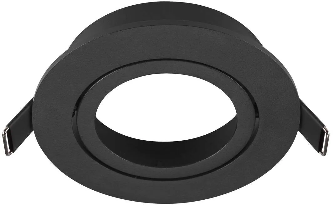 NEW TRIA® 95, Deckeneinbauring, D: 11 H: 2.6 cm, IP 20, schwarz - Einbauringe de SLV – photo produit