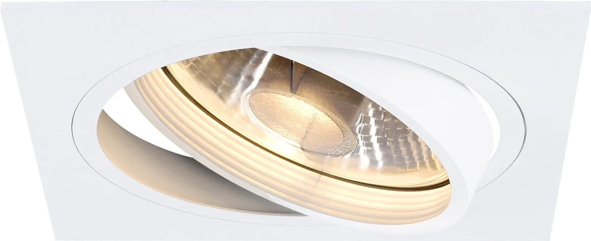 NEW TRIA I ES111 Downlight, eckig, mattweiss - Downlights von SLV – Produktfoto
