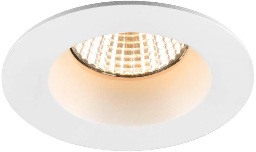 NEW TRIA® UNIVERSAL 68, Deckeneinbauleuchte, 2500/3000/4000K, 38°, IP 20 / IP 65, rund, weiß - Einbauleuchten von SLV – Produktfoto