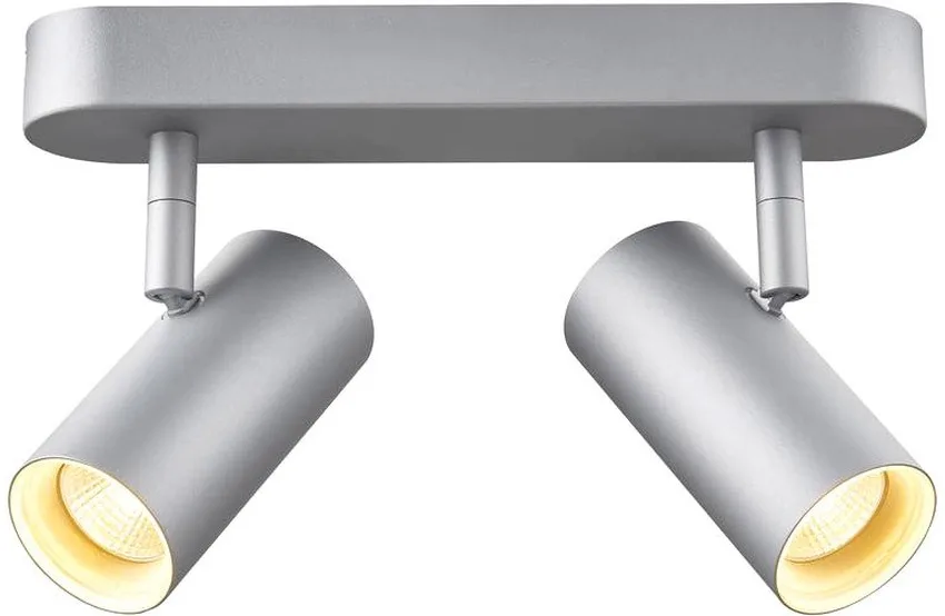NOBLO II, Indoor LED Deckenaufbauleuchte 2700K grau - Wand- und Deckenleuchten von SLV – Produktfoto