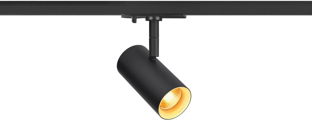 NOBLO® SPOT, 1~ Spot, rund, 2700K, 6.2W, Phasenabschnitt, 32°, schwarz - Leuchten mit 1 Phasen Adapter fra SLV – produktbillede