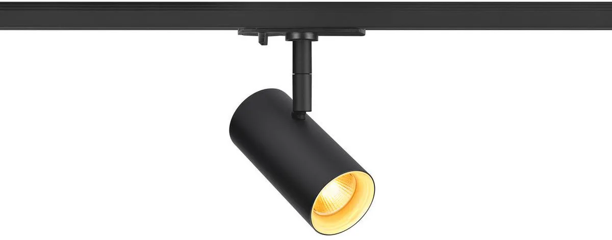 NOBLO® SPOT, 1~ Spot, rund, 3000K, 6.2W, Phasenabschnitt, 32°, schwarz - Leuchten mit 1 Phasen Adapter de SLV – photo produit
