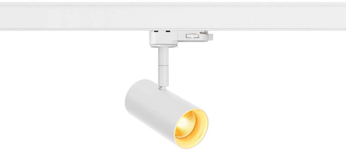 NOBLO® SPOT, 3~ Spot, rund, 2000-3000K, 8.4 W, Dim-to-Warm, Phasenabschnitt, 36°, weiß - Leuchten mit 3 Phasen Adapter 230V de SLV – photo produit