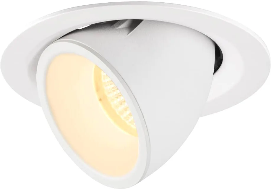 NUMINOS® GIMBLE M, Deckeneinbauleuchte weiß 3000K 40° - Downlights fra SLV – produktbillede