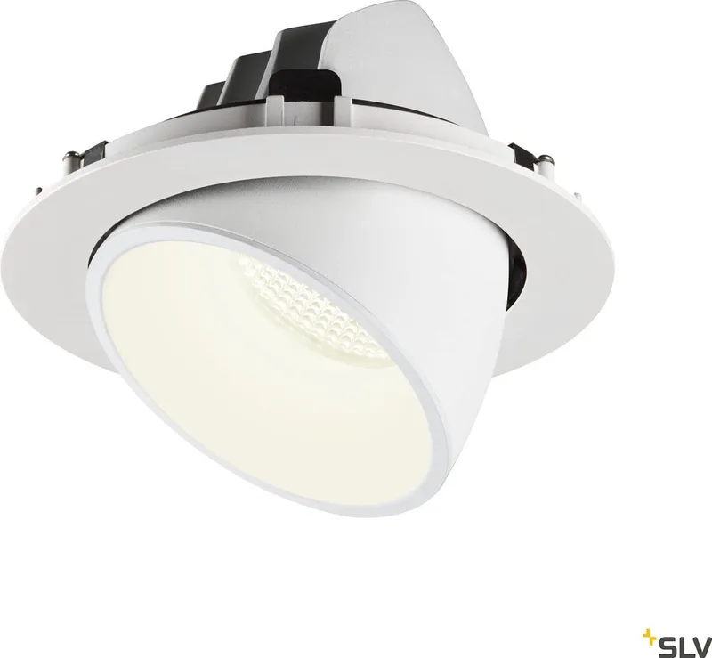 NUMINOS GIMBLE XL - Inbouw Plafondlamp met LED Spotlight - 4000K 37.4W 3800lm van SLV in Wit – productfoto