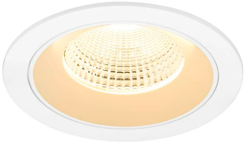 NUMINOS® L, Deckeneinbauleuchte, 3000 K, 55°, IP20, rund, weiß - Downlights de SLV – photo produit